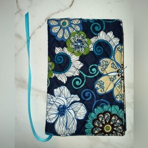 Vera Bradley Mod Floral Blue Book Cover | NWT